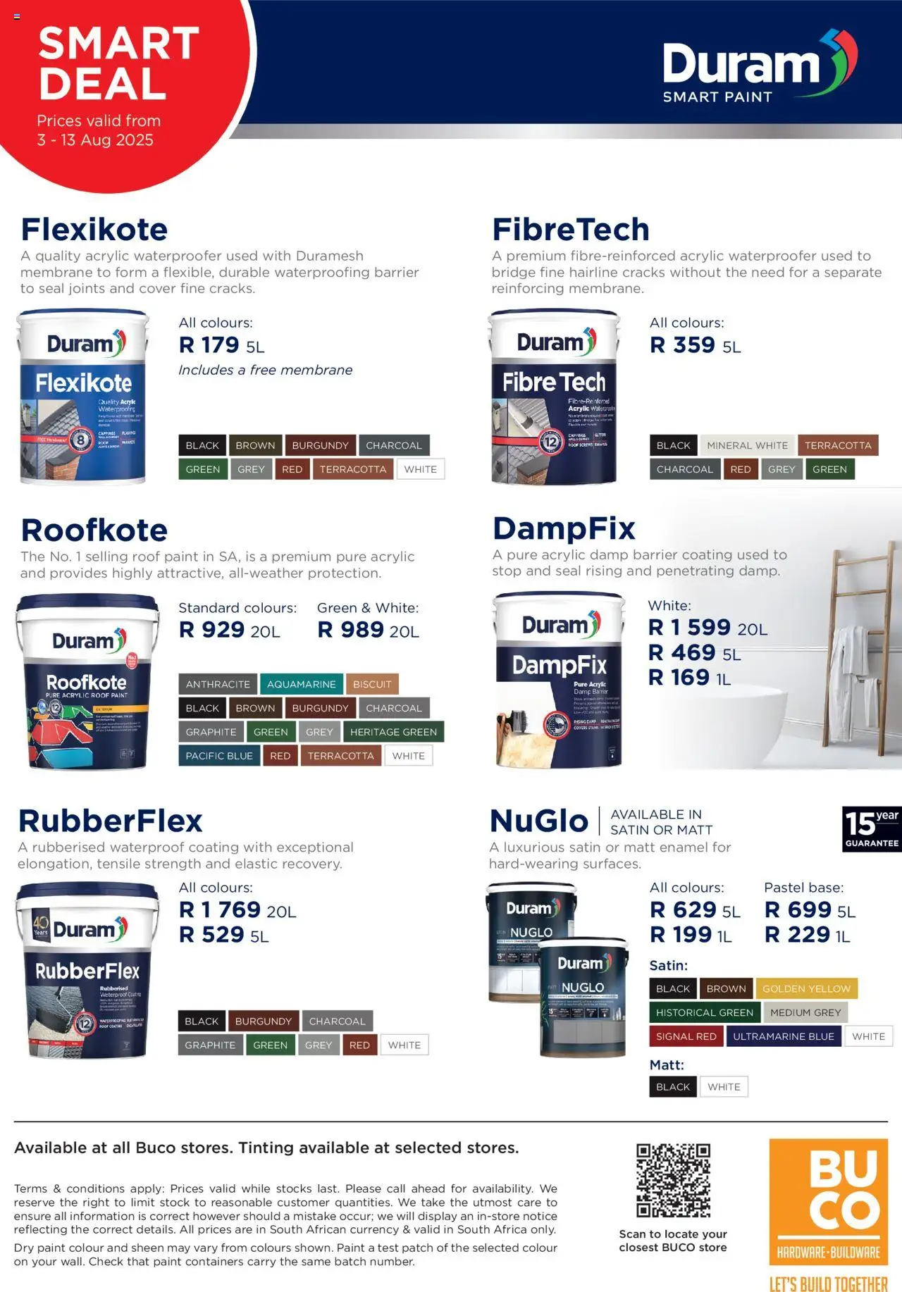 BUCO Specials │ valid from 03.08.2025 | Page: 2 | Products: Cover, Paint, Stock, Enamel