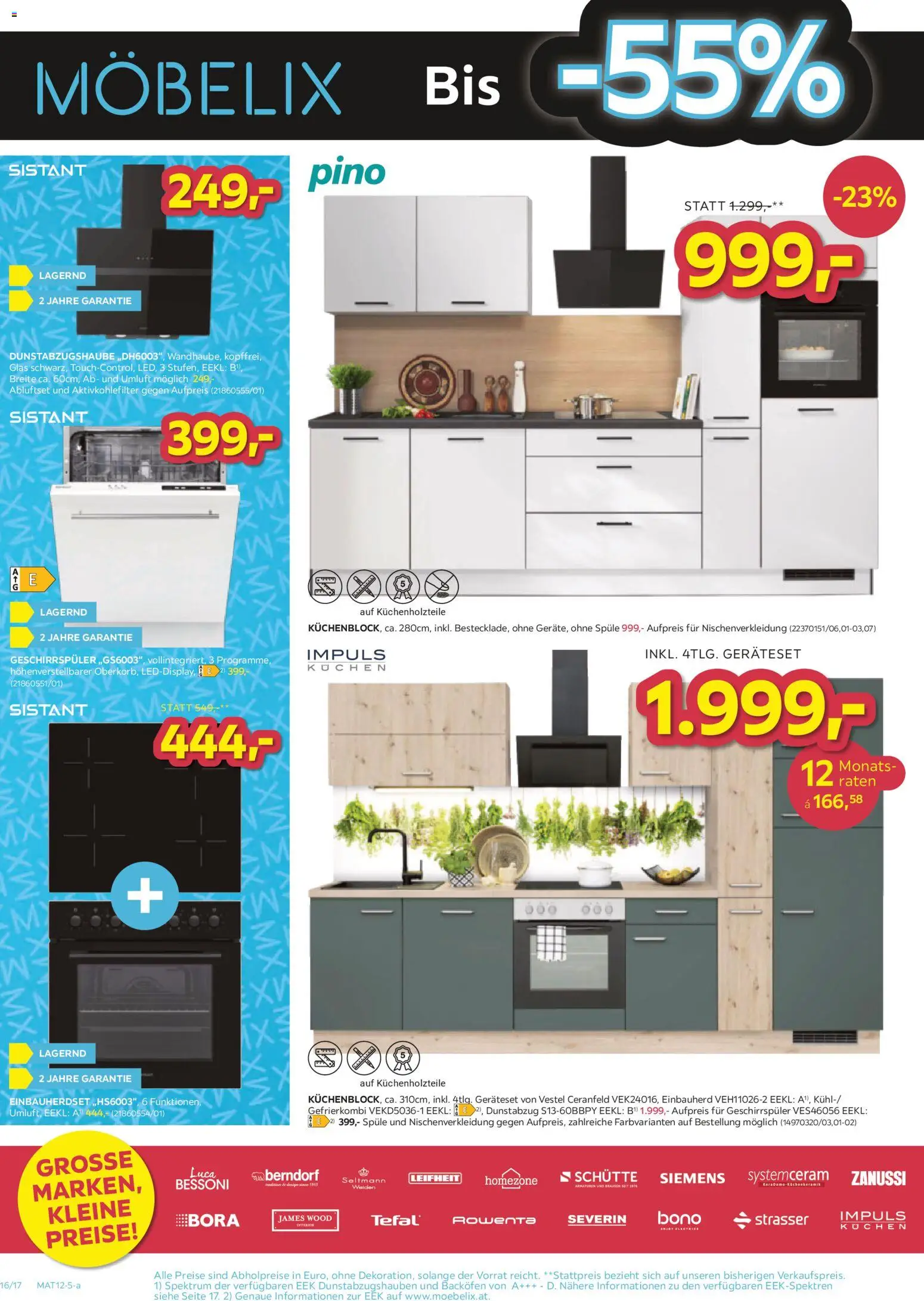 Möbelix - Black Friday gültig ab 24.11.2025 | Seite: 16 | Produkte: Geschirrspüler