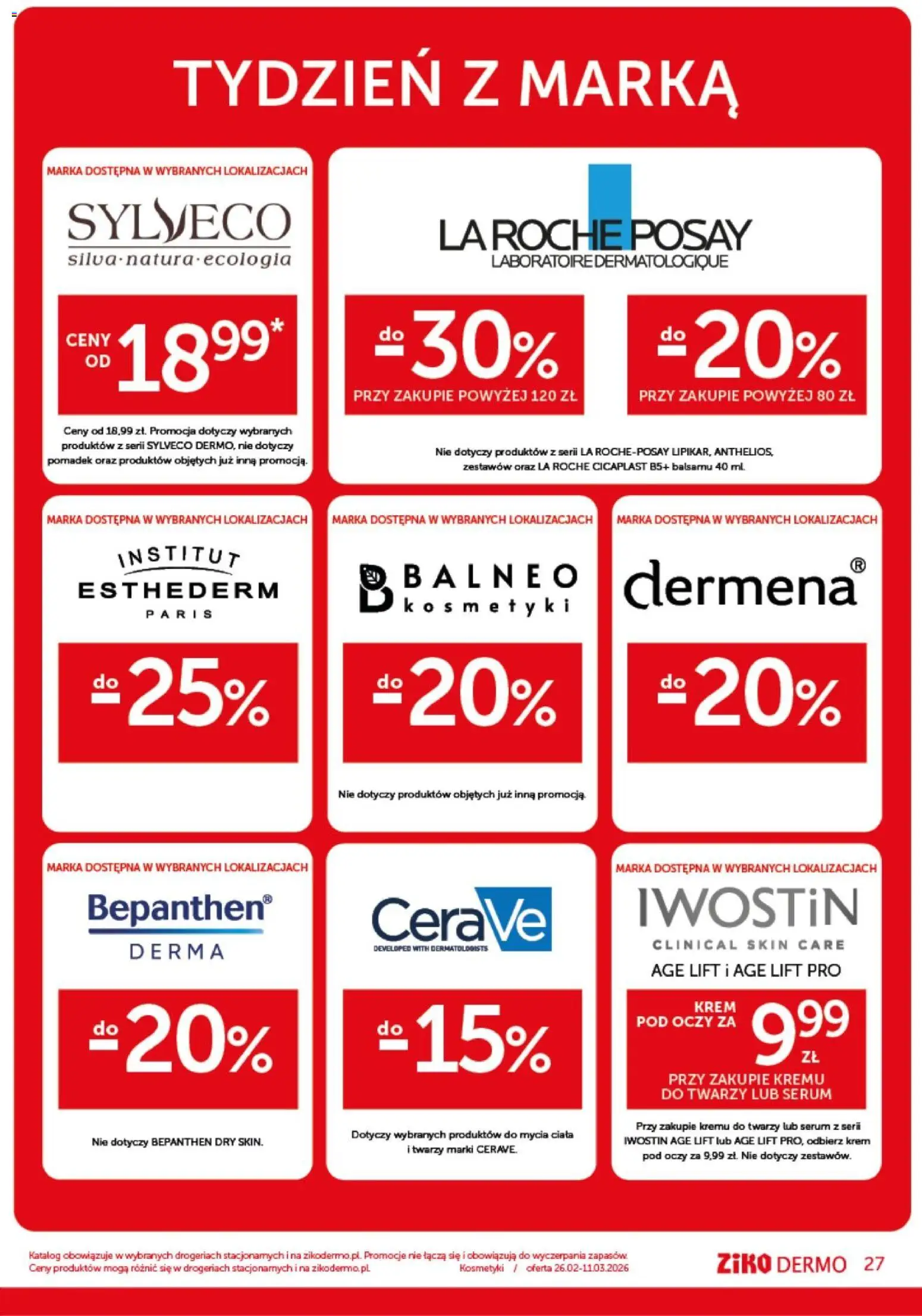 Ziko Gazetka od 26.02.2026 | Strona: 27 | Produkty: Kosmetyki, Krem