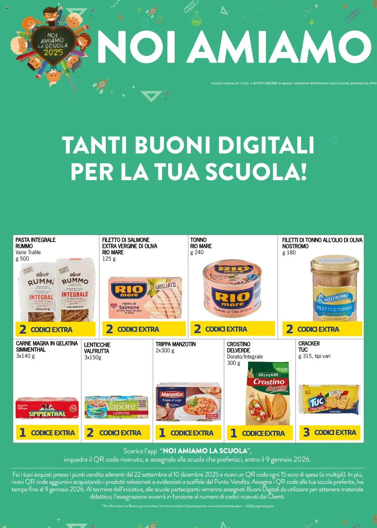 Volantino bennet del 25.09.2025 | Pagina: 40 | Prodotti: Salmone, Tonno, Scaffale, Sugo