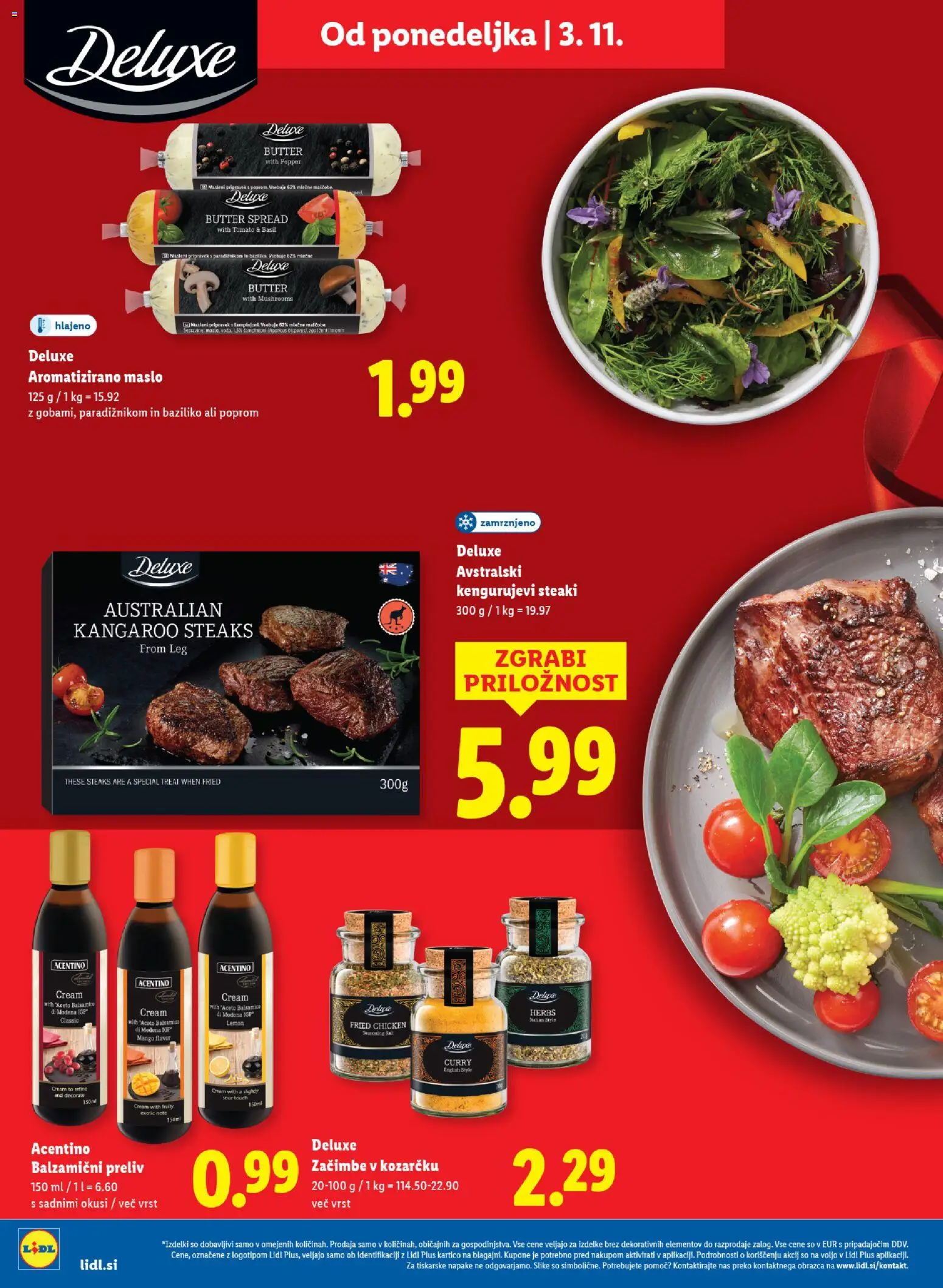 Novi Lidl katalog ponudbe – veljaven od 29.10.2025 | Stran: 54 | Izdelki: Maslo, Zacimbe, Mango