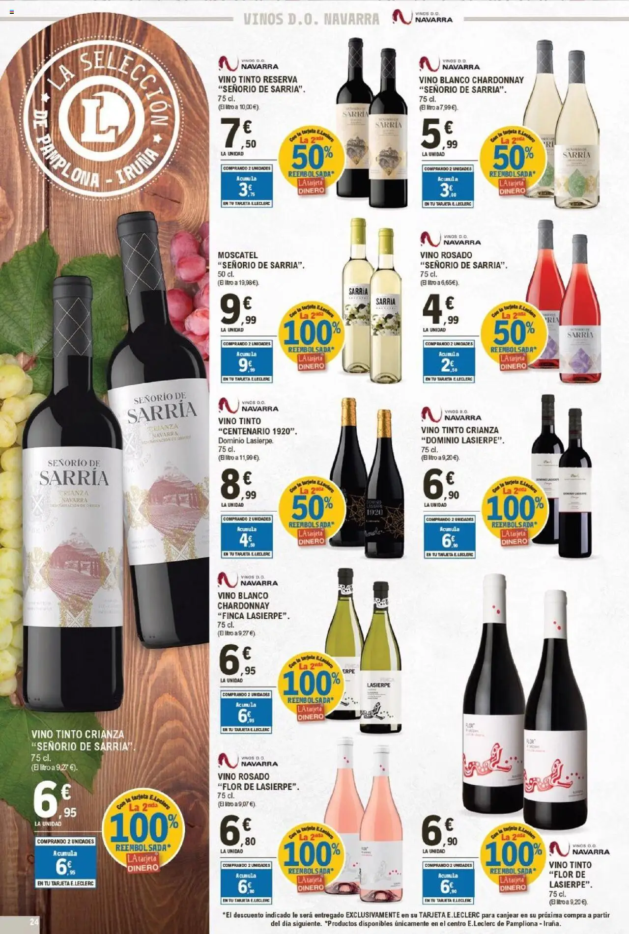 E.Leclerc folleto │ válido desde el 01.10.2025 | Página: 24 | Productos: Vino rosado, Vino