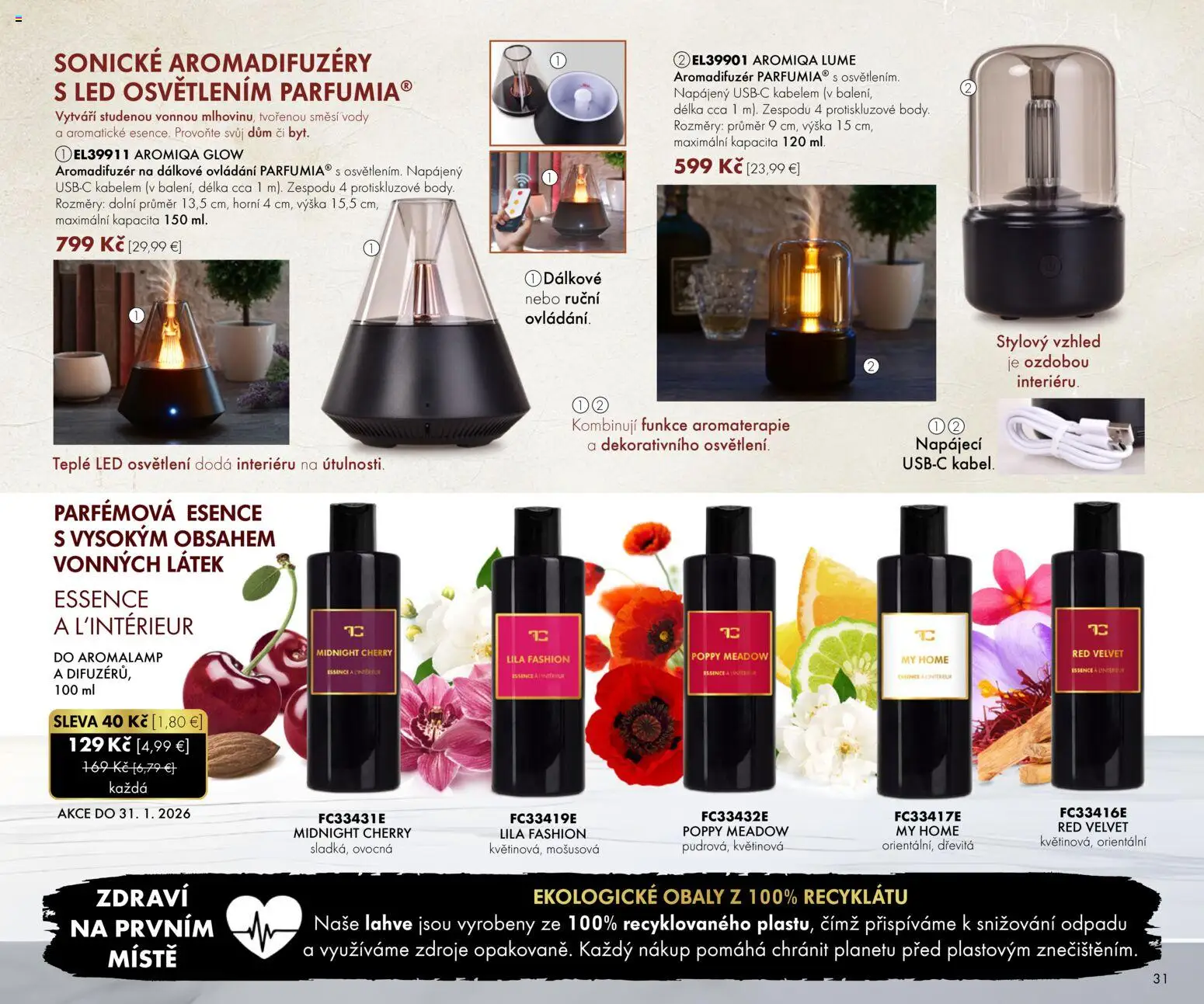 Nové Dedra akcie – leták je platný od 01.01.2026 | Strana: 31 | Produkty: Led