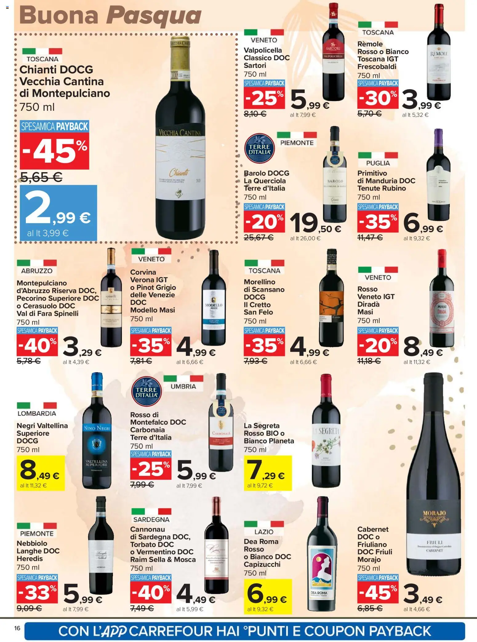 Volantino Carrefour del 24.03.2026 | Pagina: 16 | Prodotti: Pecorino
