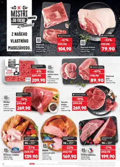 Uzené vepřová kýta, bez kosti uzené maso cena za 1 kg od 27.08.2025 | Strana: 12
