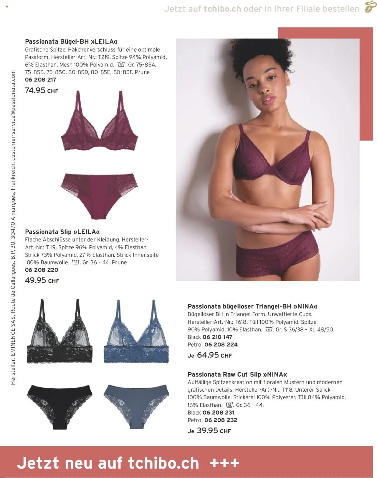 Tchibo Aktionen ab 01.06.2025 | Seite: 97 | Produkte: Bh, Slip