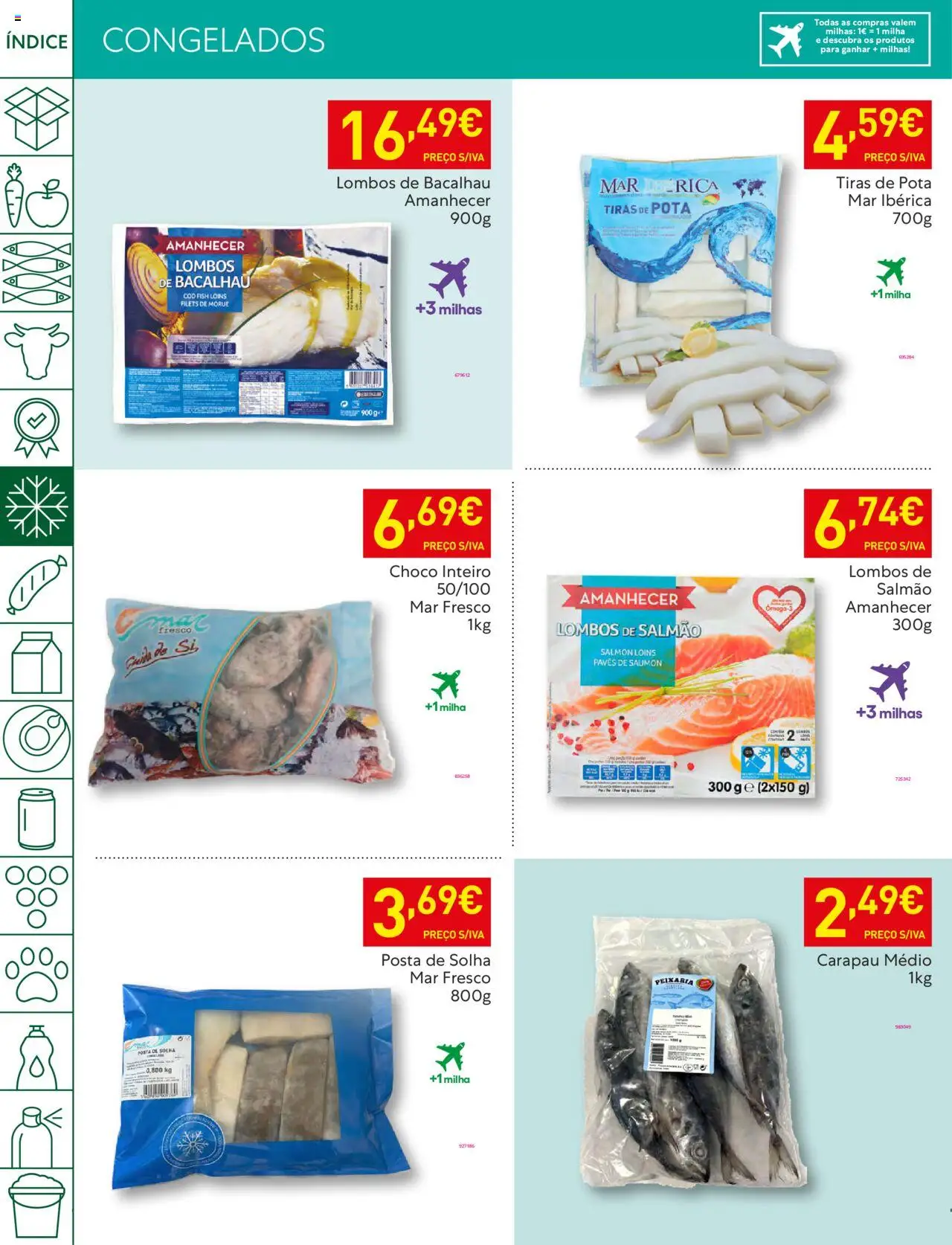 Recheio folheto │ válido de 09.09.2025 | Página: 18 | Produtos: Bacalhau, Salmão