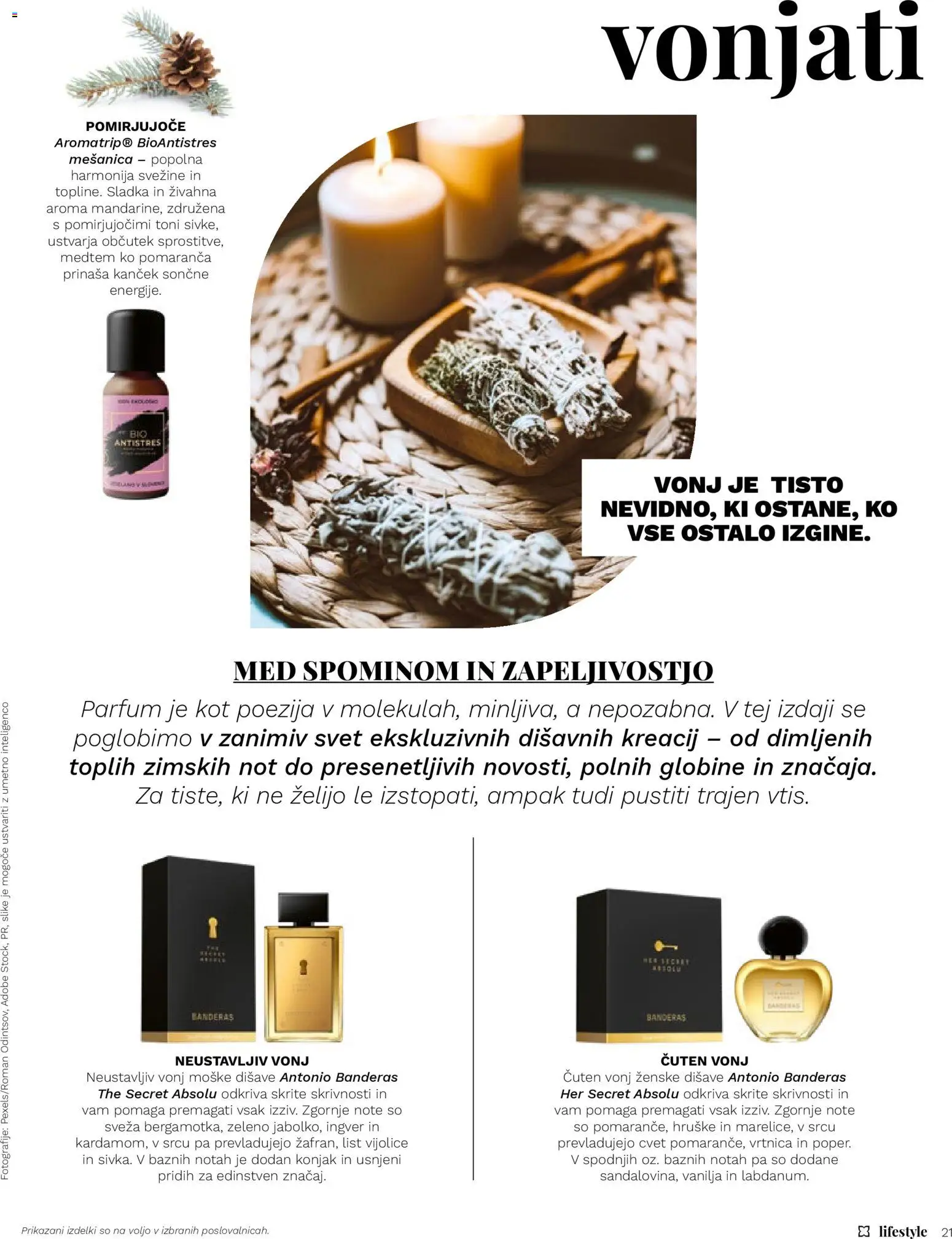 Novi Müller katalog ponudbe – veljaven od 30.11.2025 | Stran: 21 | Izdelki: Βαλσάμικο ξύδι, Parfum, Hruške