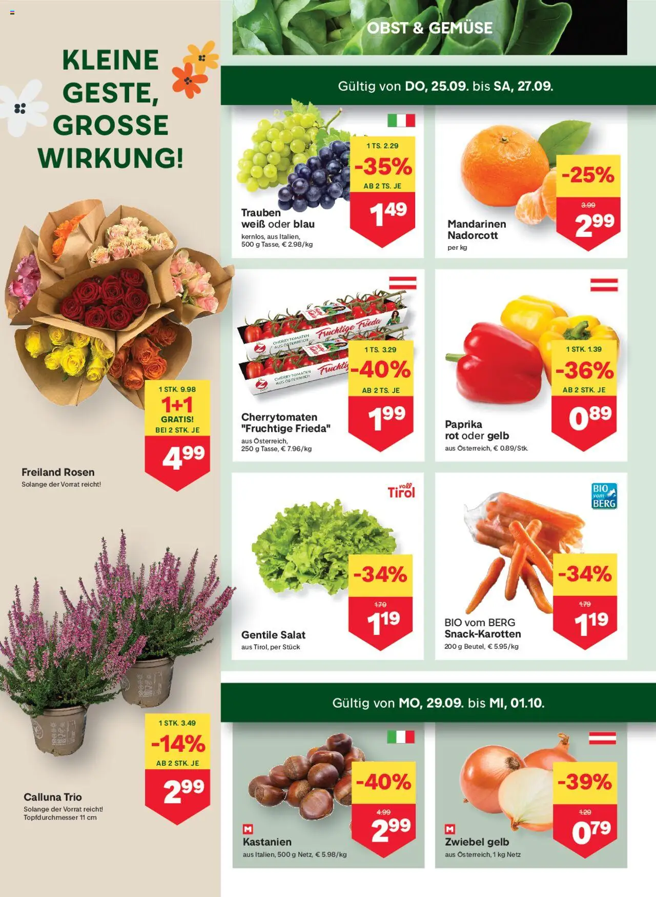 MPREIS Flugblatt gültig ab 25.09.2025 | Seite: 2