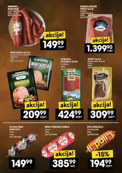Idea katalog - pregled Idea kataloga - važi od 13.11.2025 | Strana: 9 | Proizvode: Pršut, Mortadela, Narezak, Perutnina Ptuj