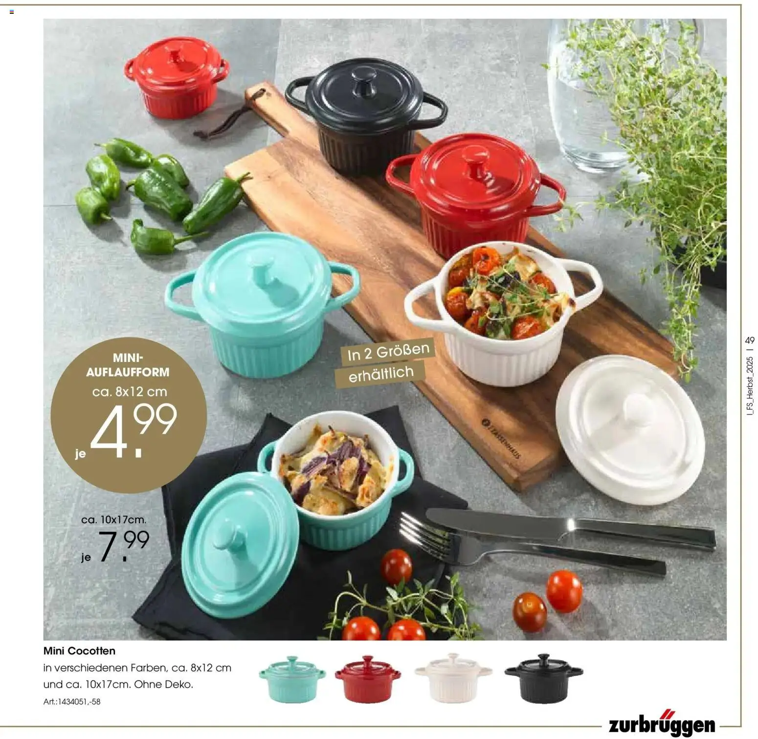 Zurbrüggen - Zurbrüggen: Raum für neue Lieblingsstücke – gültig ab 19.10.2025 | Seite: 49