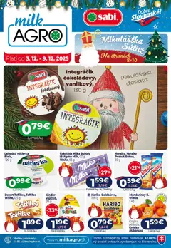 Milk Agro leták platný od 26.11.2025