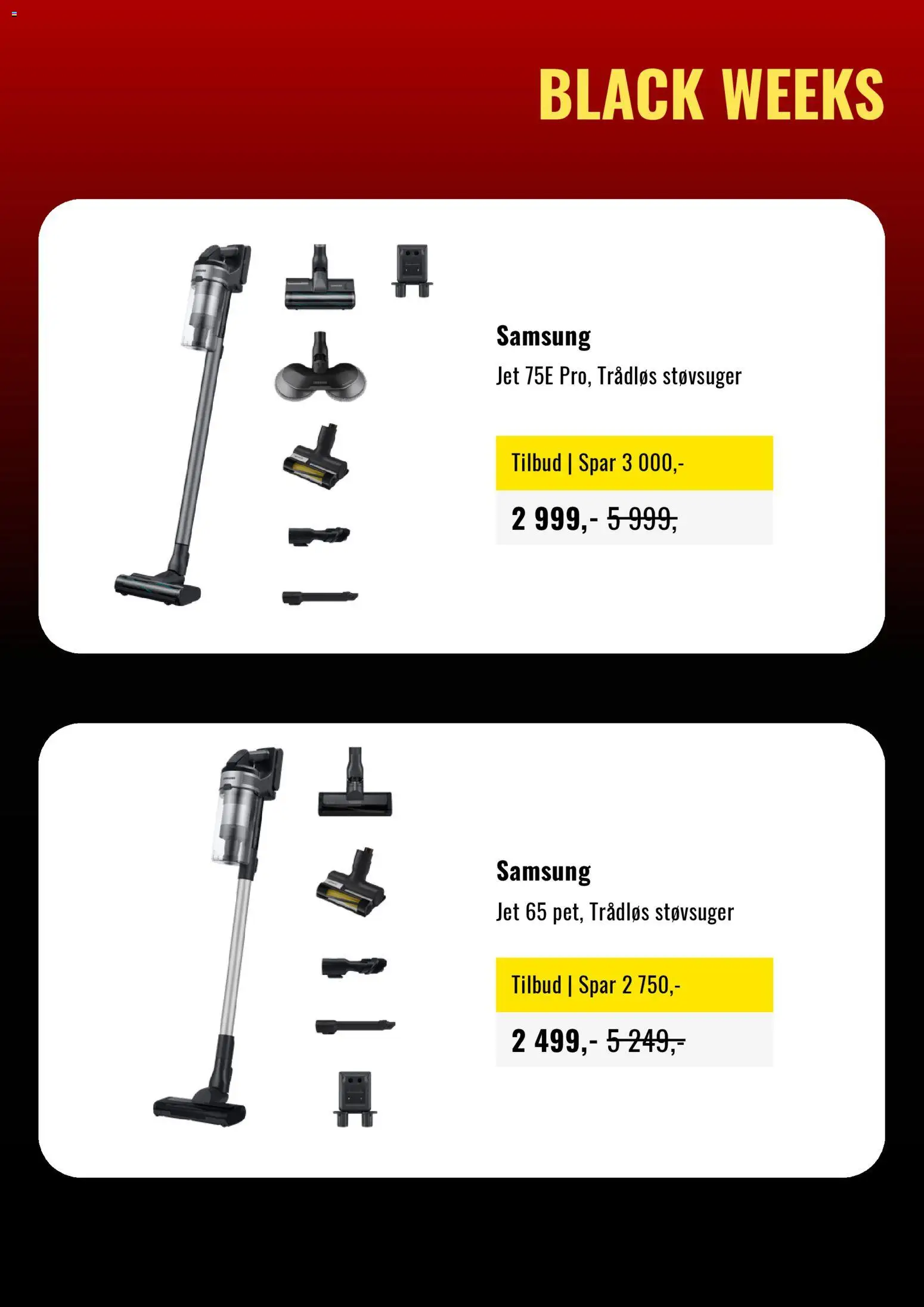 {H1} | Side: 5 | Produkter: Støvsuger