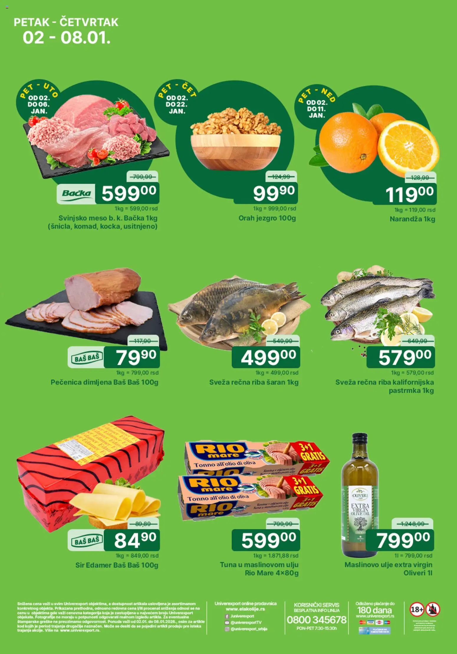 Univerexport katalog - važi od 02.01.2026 | Strana: 1