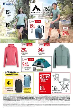 Intersport folder - Voorbeeld van een folder van Intersport, geldig van 27.04.2026 | Pagina: 6 | Producten: Rugzak, Gewicht, Fehérhagyma, Stoel