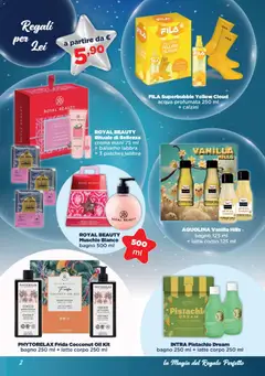 Anteprima del volantino Acqua e Sapone Regalo catalogo valido a partire dal 13.11.2025 | Pagina: 2 | Prodotti: Maschera, Calzini, Cocco, Doccia