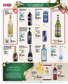 Anteprima del volantino Volantino COOP	 valido a partire dal 22.12.2025 | Pagina: 12 | Prodotti: Gin, Data, Red Bull, Aperitivo