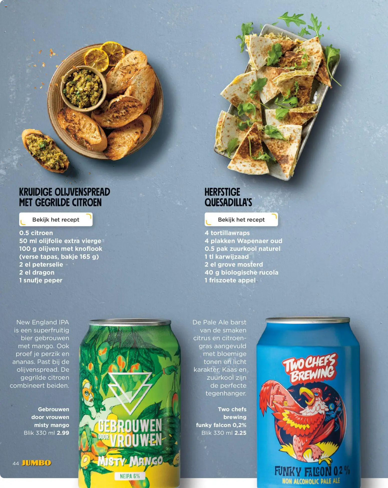 {H1} | Pagina: 44 | Producten: Bier, Kokusz, Knoflook, Peper