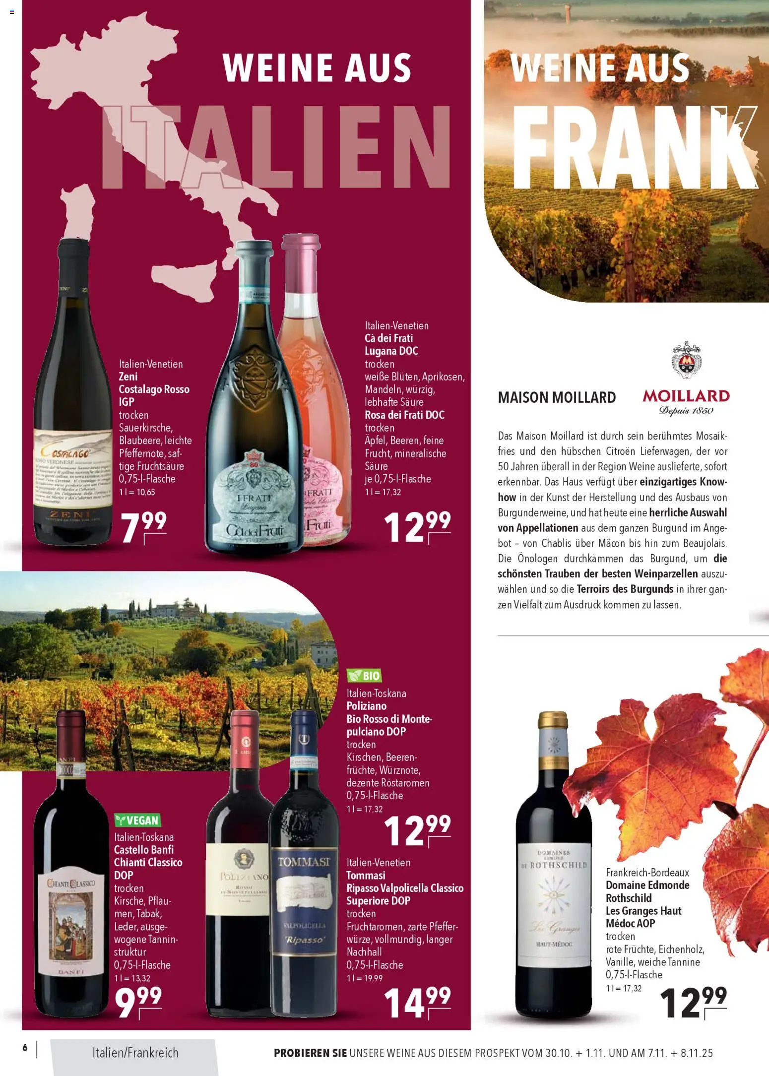 CITTI Markt  Weine Klassiker – gültig ab 29.10.2025 | Seite: 6 | Produkte: Trauben, Pfeffer