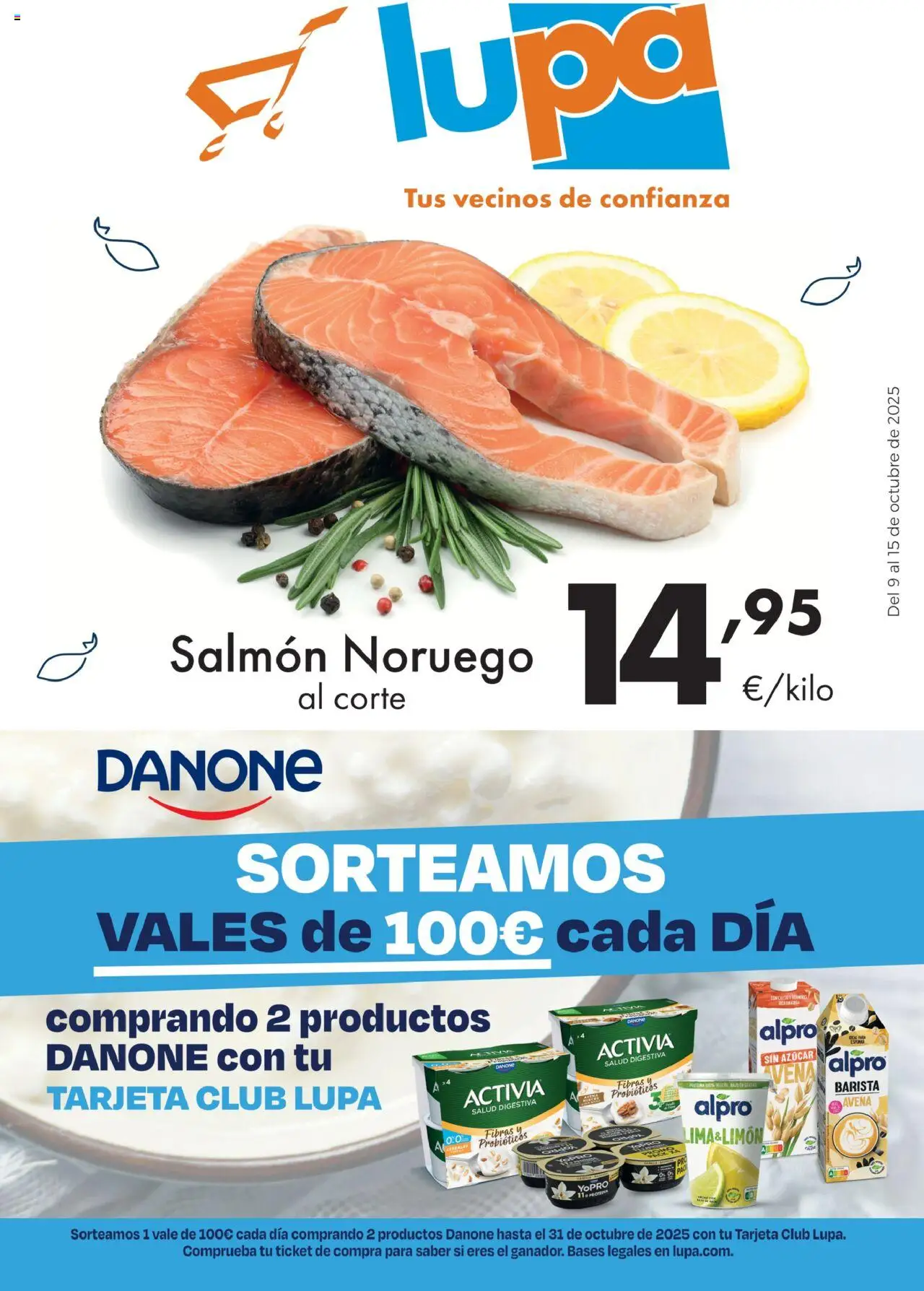 Lupa Supermercados folleto │ válido desde el 09.10.2025 | Página: 1 | Productos: Cereales