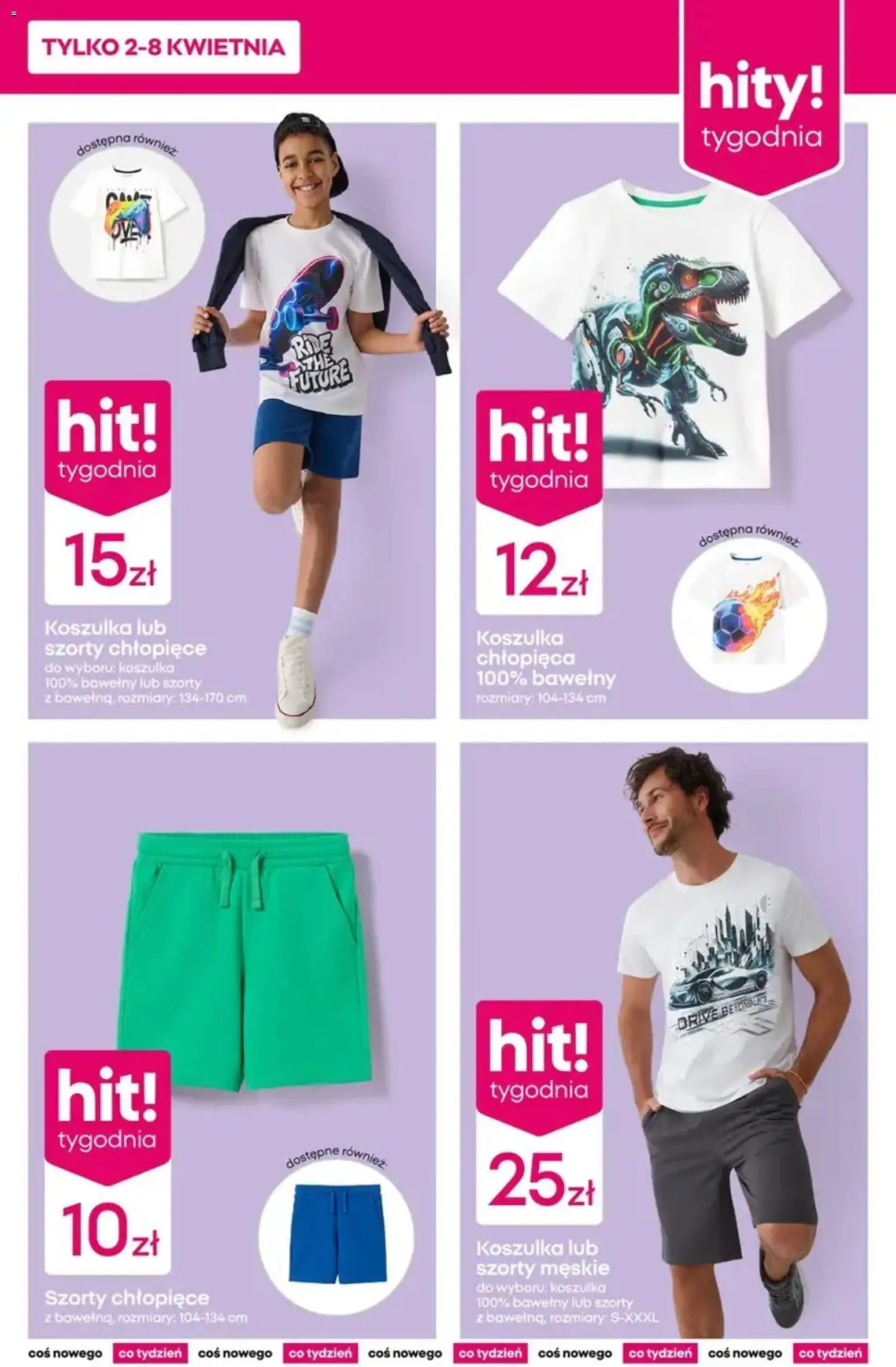 Pepco gazetka od 02.04.2026 | Strona: 3 | Produkty: Szorty