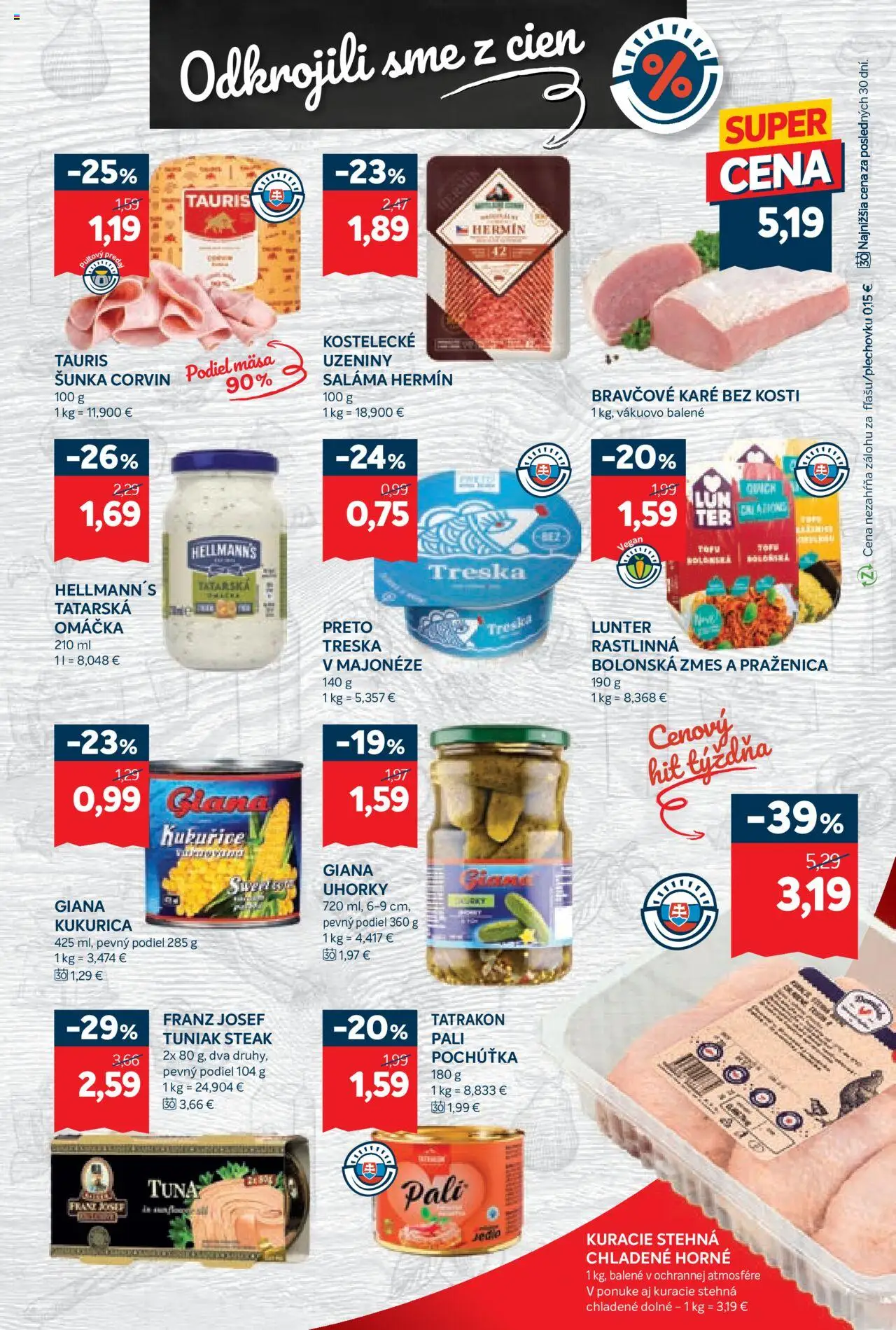 Kraj leták │ platný od 03.07.2025 | Strana: 5 | Produkty: Tofu, Omáčka, Steak, Kukurica