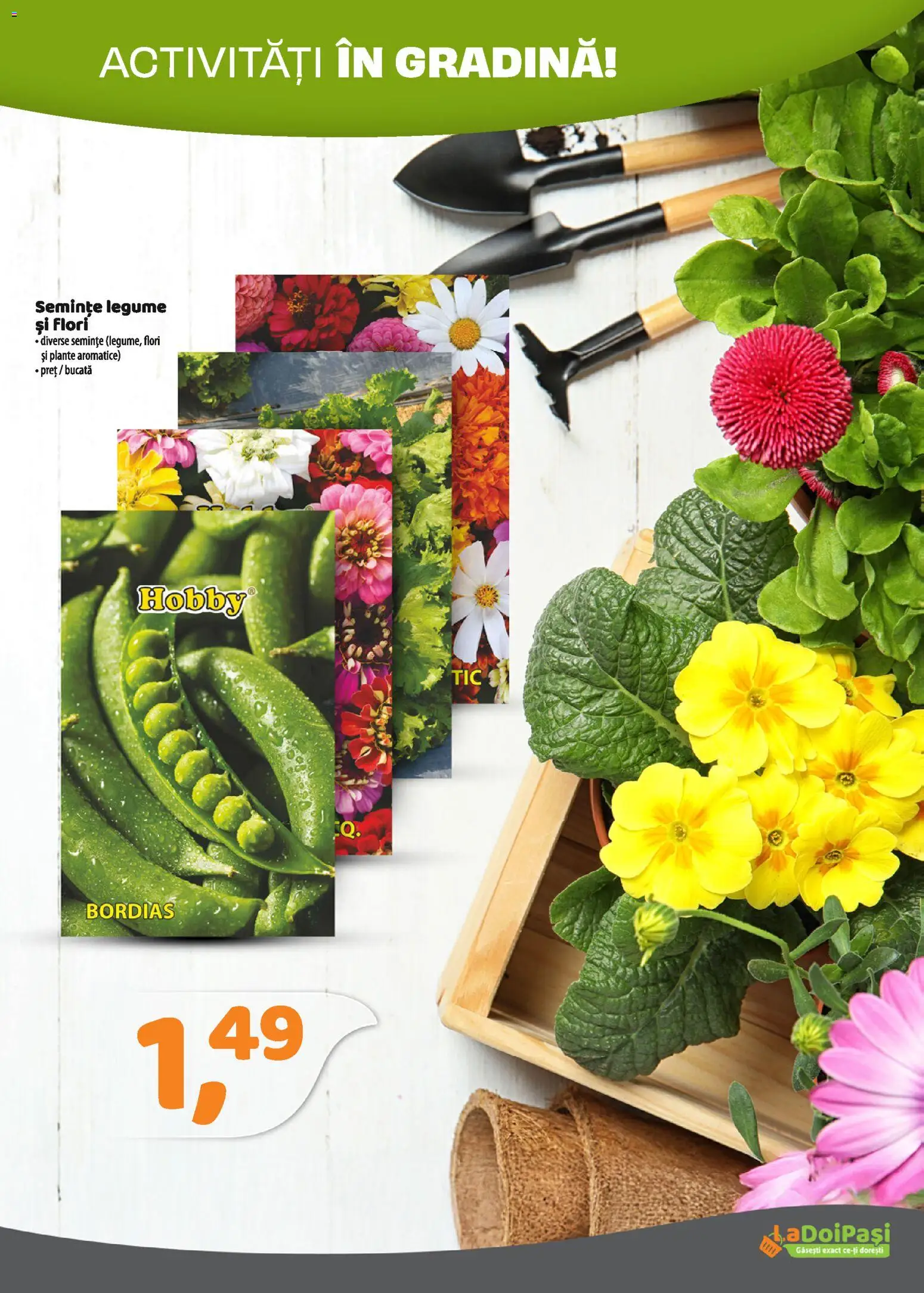 Noul catalog LaDoiPași – valabil de la 01.03.2026 | Pagină: 10 | Produse: Semințe, Demirhindi, Legume