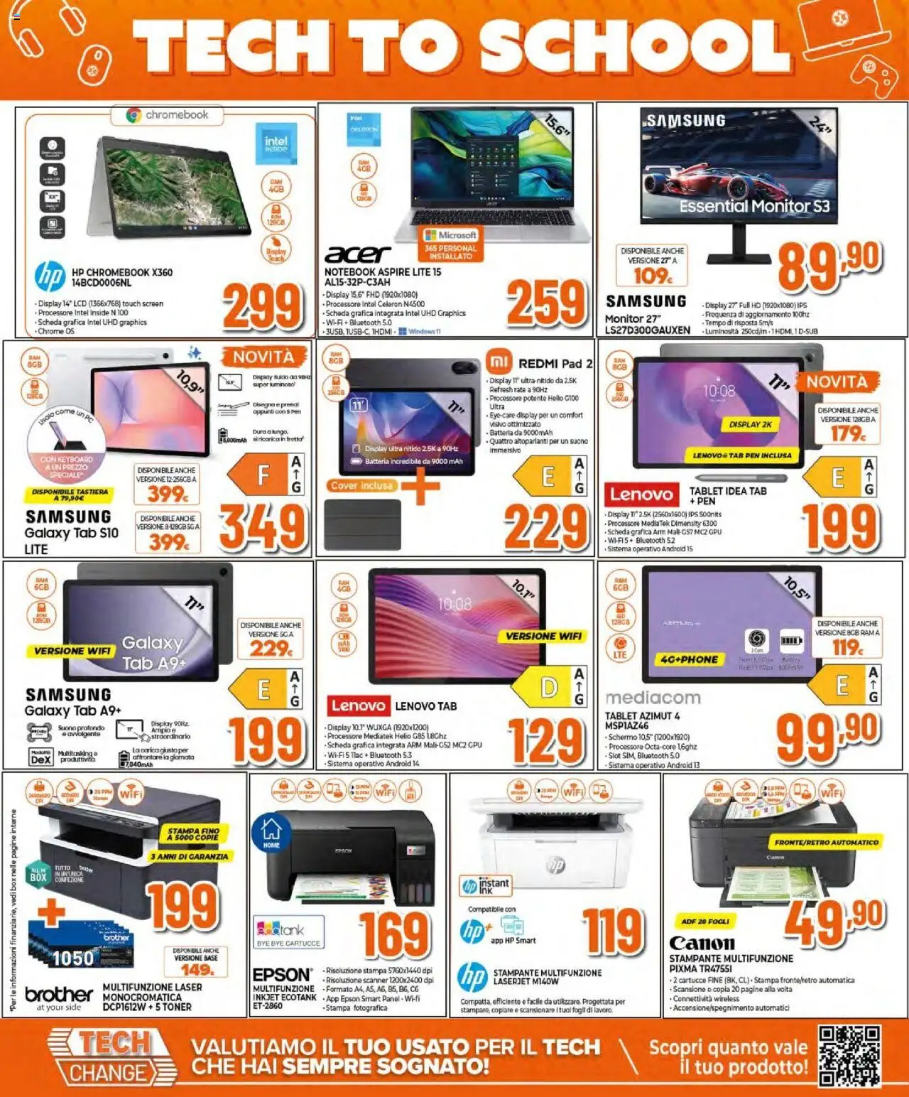 Volantino Expert del 06.09.2025 | Pagina: 17 | Prodotti: Monitor, Notebook, Tablet, Batteria