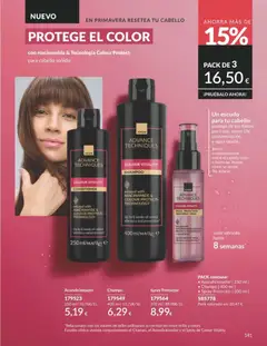 Vista previa Acondicionador, COLOUR VITALITY CONDITIONER infused with NIACINAMIDE & COLOUR PROTECT+ TECHNOLOGY. Up to 8 weeks of colour vibrancy and protection válido desde el 01.04.2026 | Página: 141 | Productos: Champú, Acondicionador