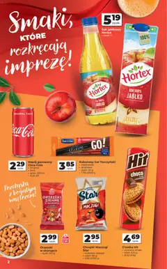 Pogląd oferty "Odido Gazetka" - ważna od 07.01.2026 | Strona: 2 | Produkty: Ketchup, Sok jabłkowy, Sok, Ciastka