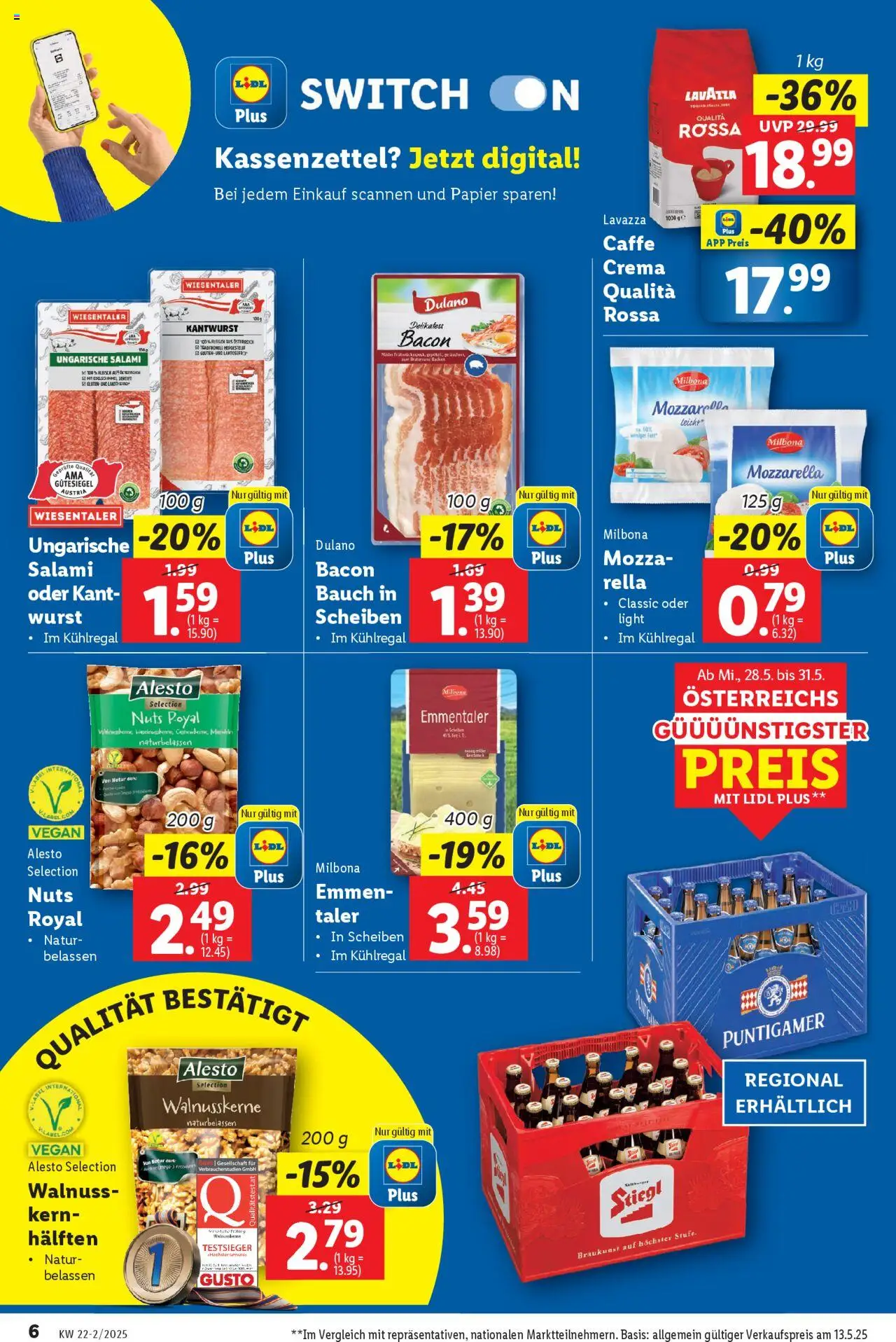 Lidl - Flugblatt gültig ab 28.05.2025 | Seite: 8 | Produkte: Wurst, Salami
