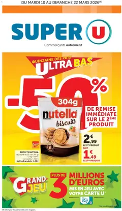 Super U - Prévisualisation de Super U catalogue valide à partir de 10.03.2026