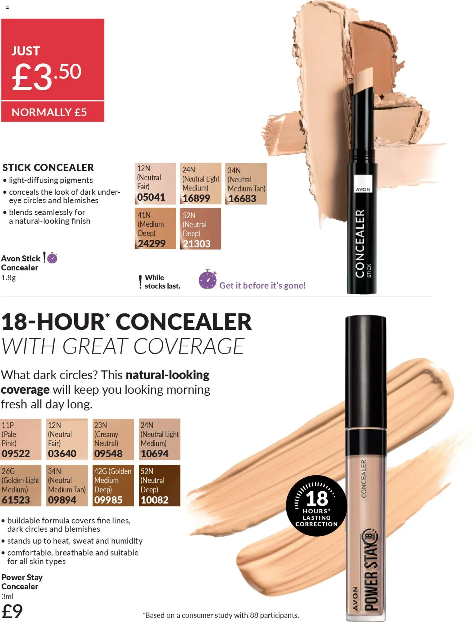 {H1} | Page: 52 | Products: Concealer