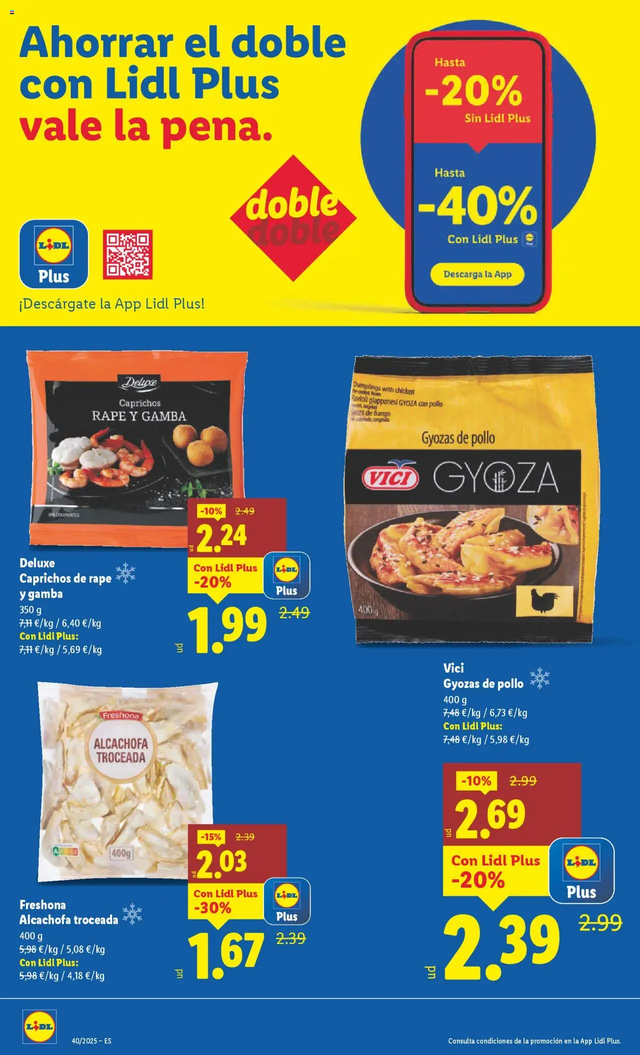 Lidl catálogo VAL │ válido desde el 29.09.2025 | Página: 6 | Productos: Gamba