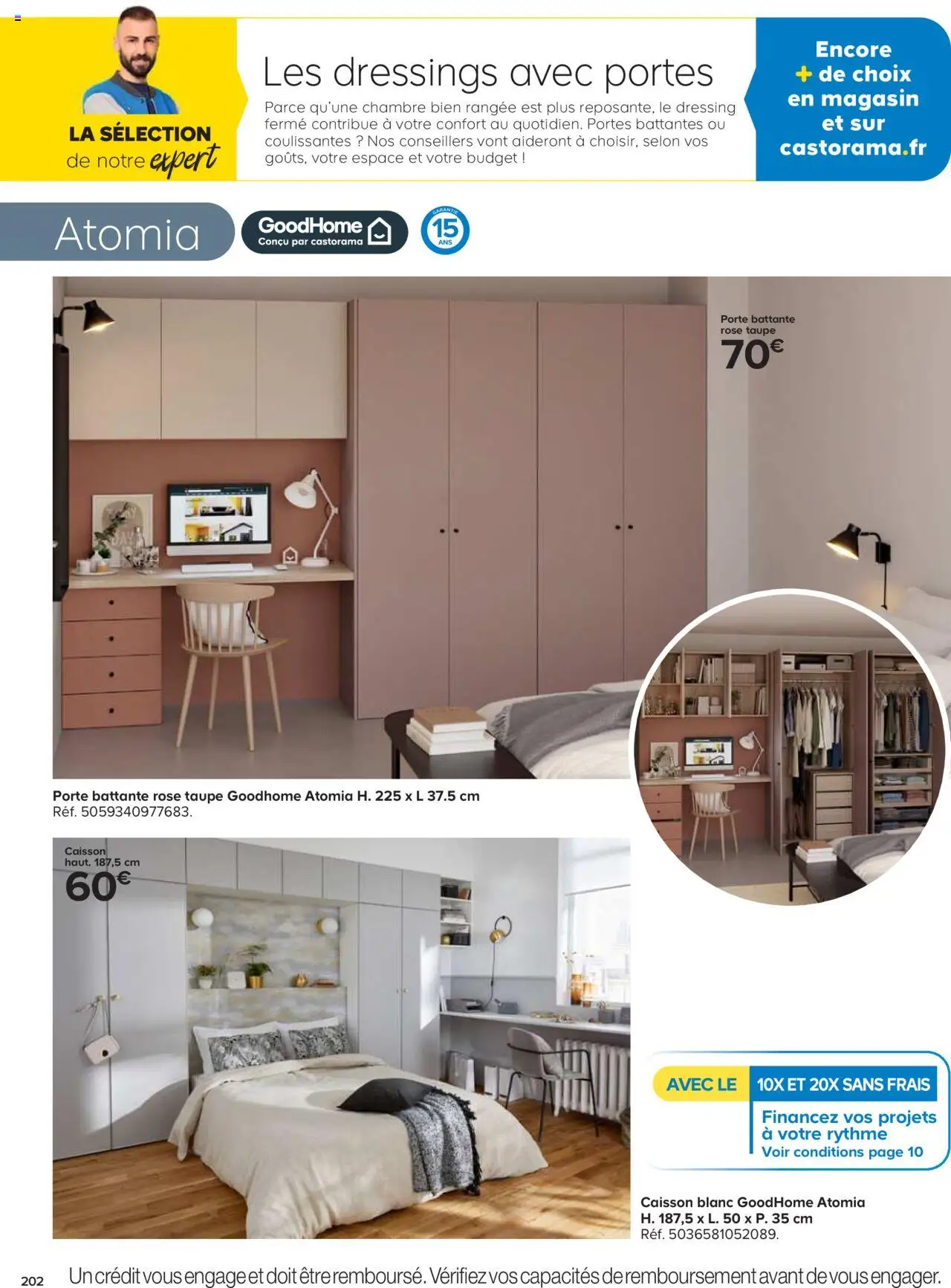 {H1} | Page: 202 | Produits: Porte, Portes, Dressing