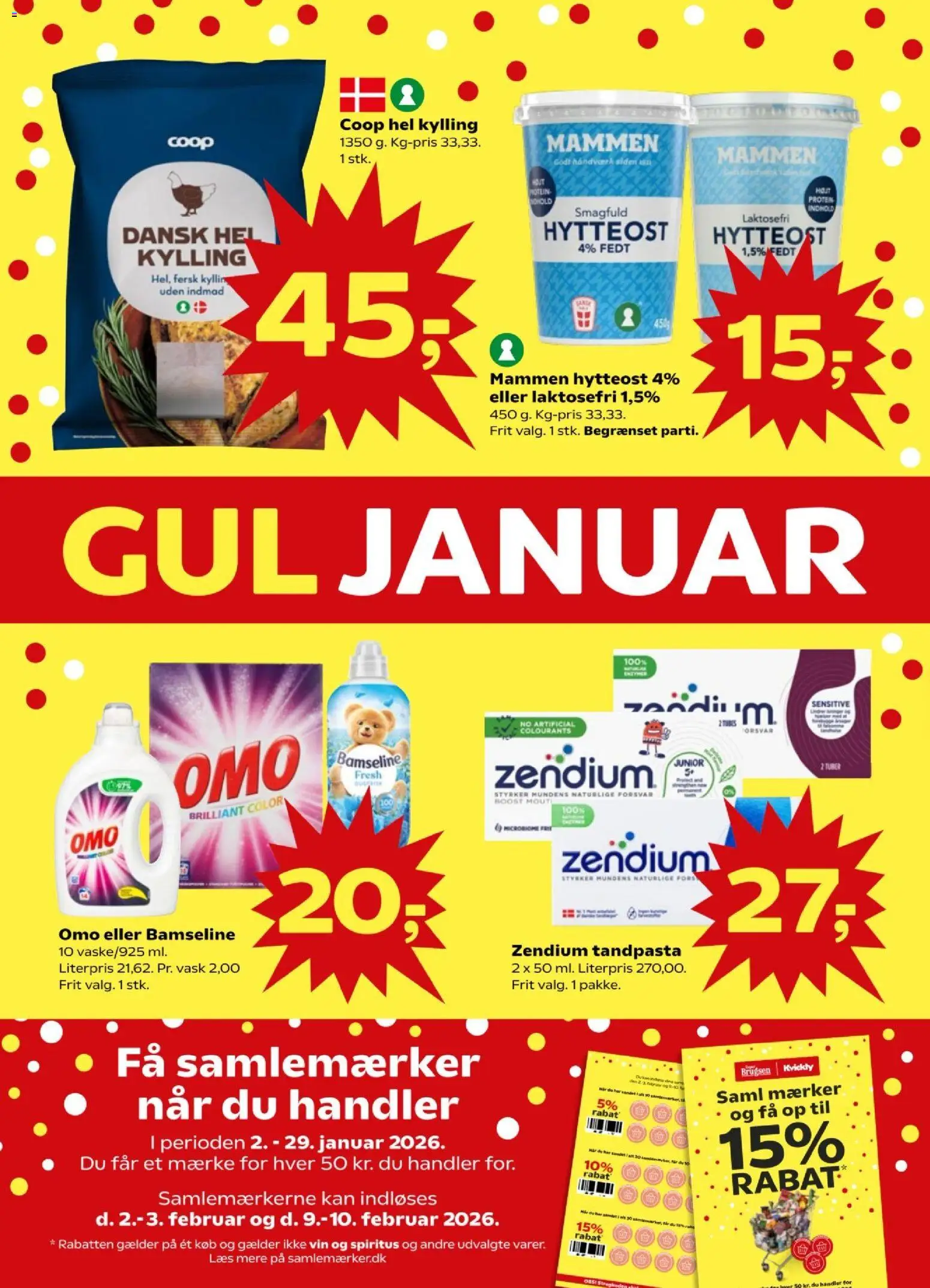 Kvickly tilbudsavis – gyldig fra 09.01.2026 | Side: 4 | Produkter: Vin, Tandpasta, Hytteost