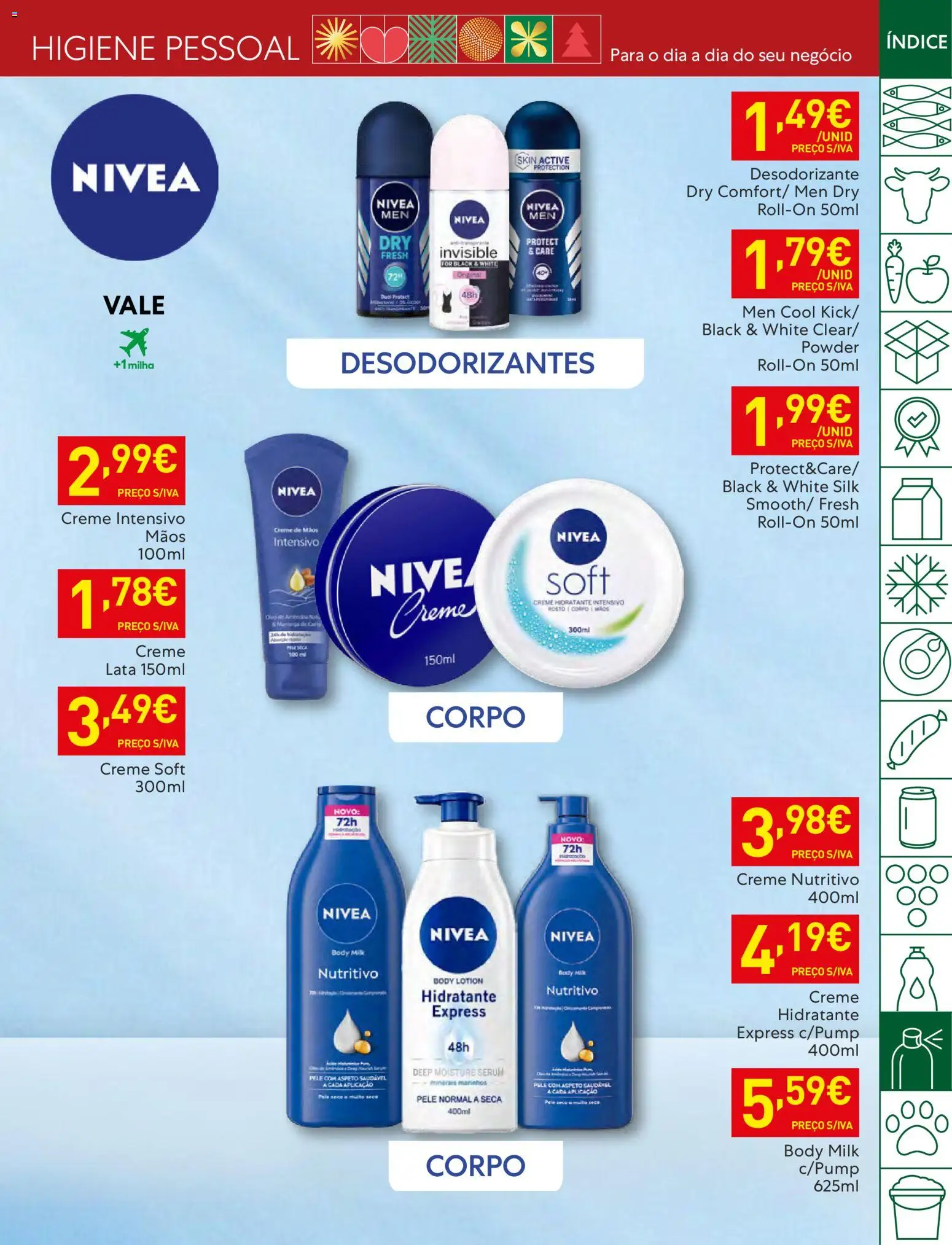 Recheio folheto │ válido de 09.12.2025 | Página: 47 | Produtos: Desodorizante, Sérum, Creme