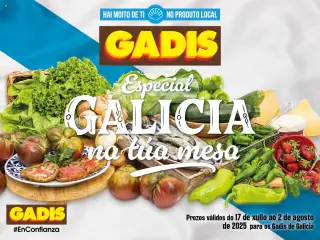 Vista previa Gadis folleto Galicia válido desde el 17.07.2025