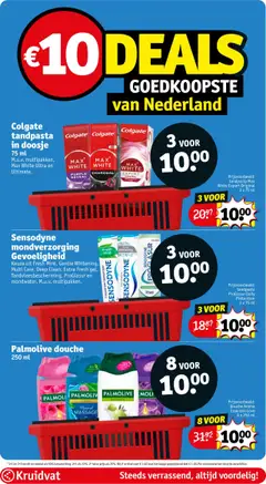 Palmolive douche, 250 ml - Voorbeeld van een folder van Kruidvat, geldig van 06.10.2025 | Pagina: 4 | Producten: Tandpasta, Kan, Douche, Boost
