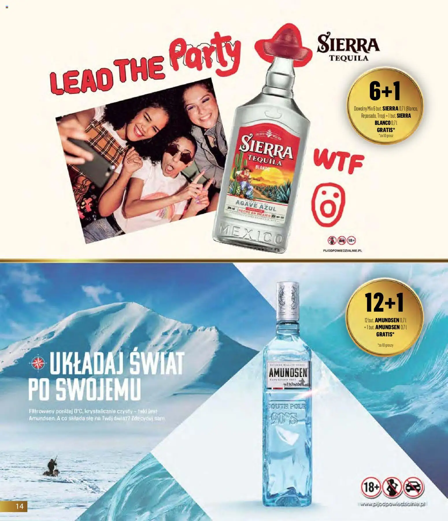 Eurocash gazetka - Horeca od 01.04.2026 | Strona: 14 | Produkty: Tequila