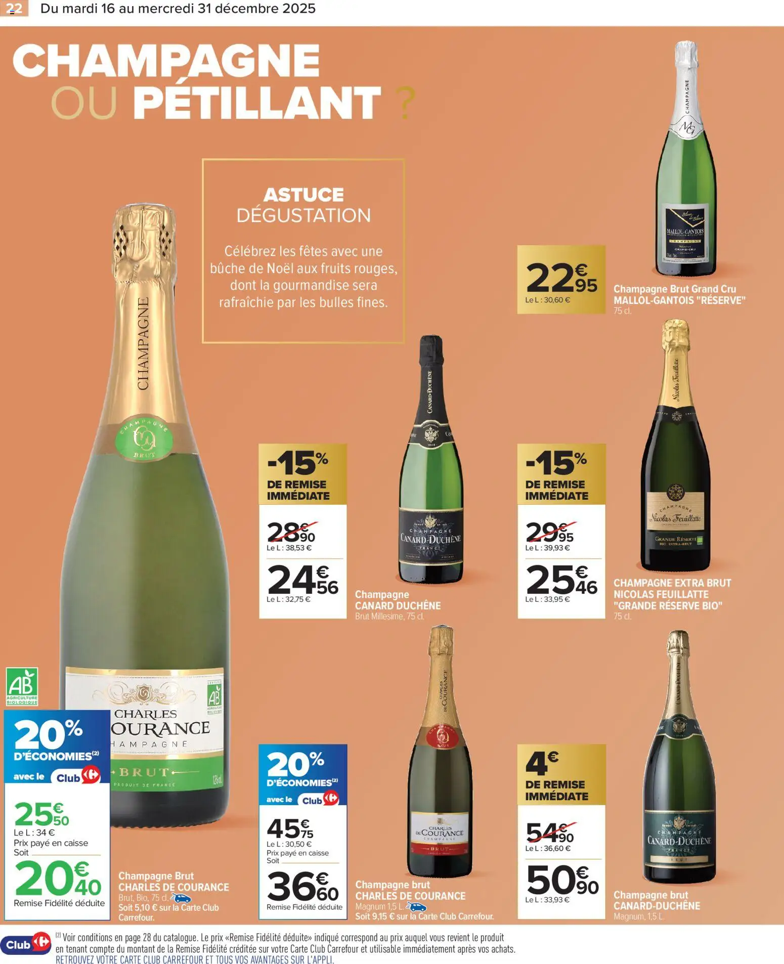 {H1} | Page: 24 | Produits: Champagne brut, Champagne