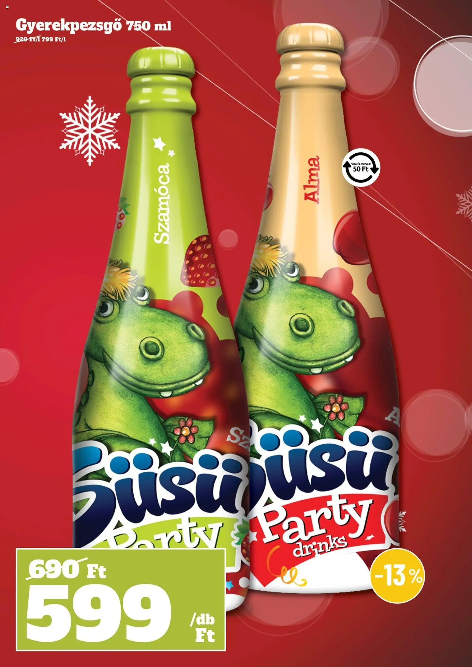 Family Diszkont akciós ujság - amely érvényes a következő dátumtól: 18.12.2025 | Oldal: 22 | Termékek: Gyerekpezsgő, Alma