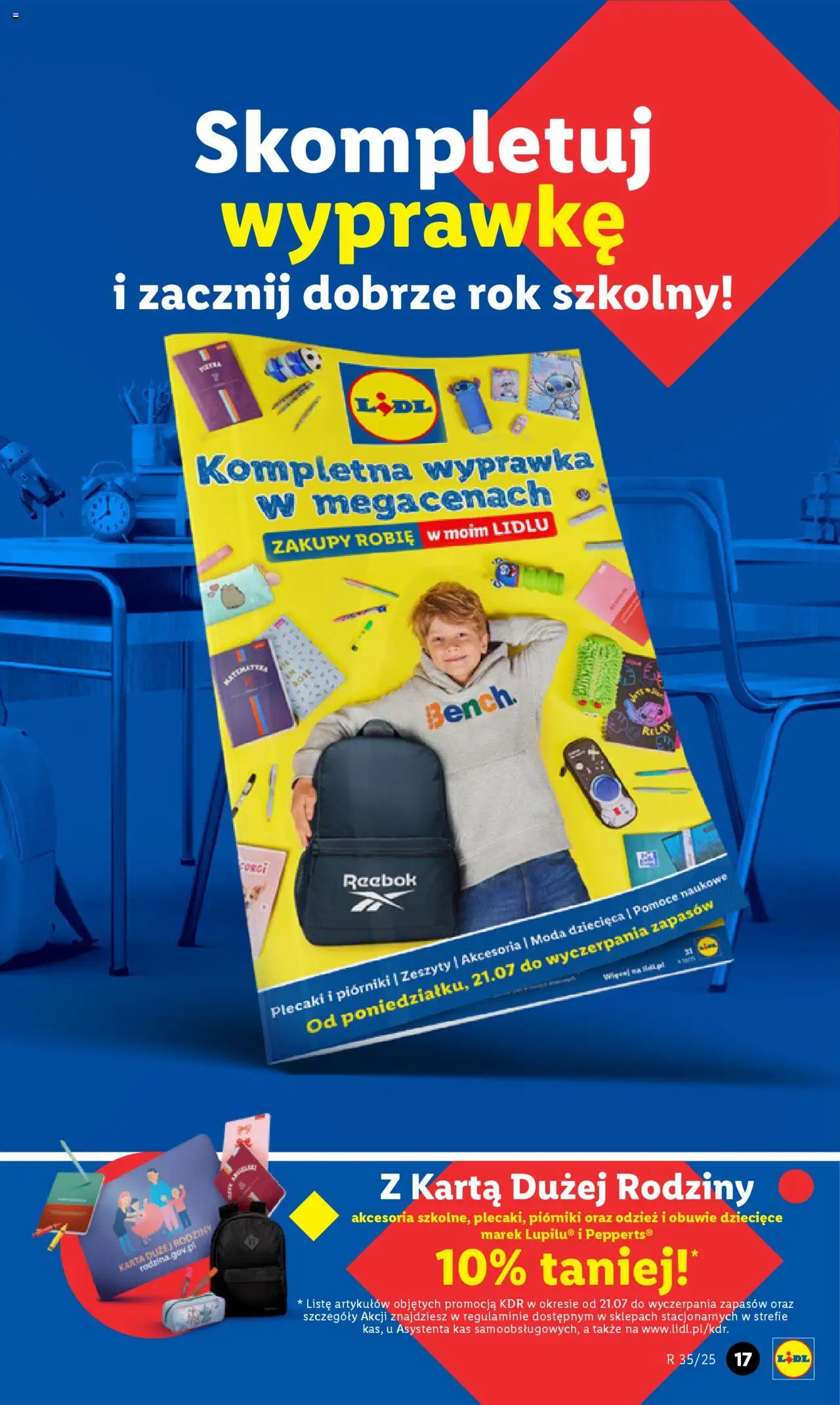 Lidl Katalog od 25.08.2025 | Strona: 17 | Produkty: Karta
