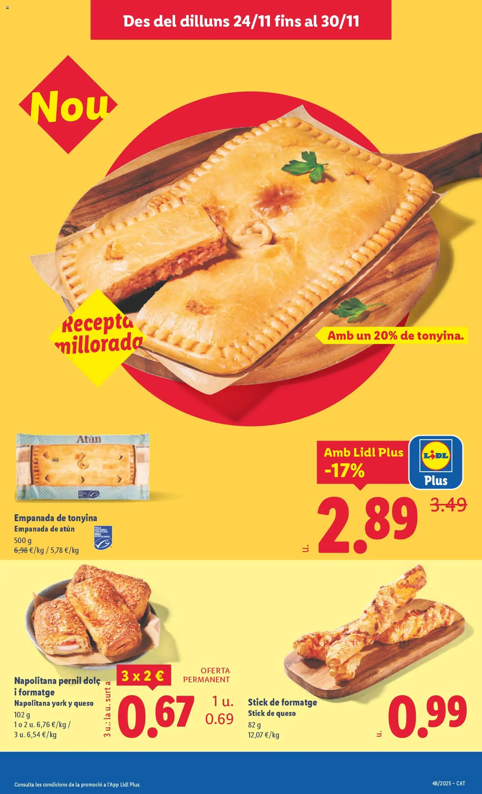 Lidl folleto │ válido desde el 24.11.2025 | Página: 15 | Productos: Queso