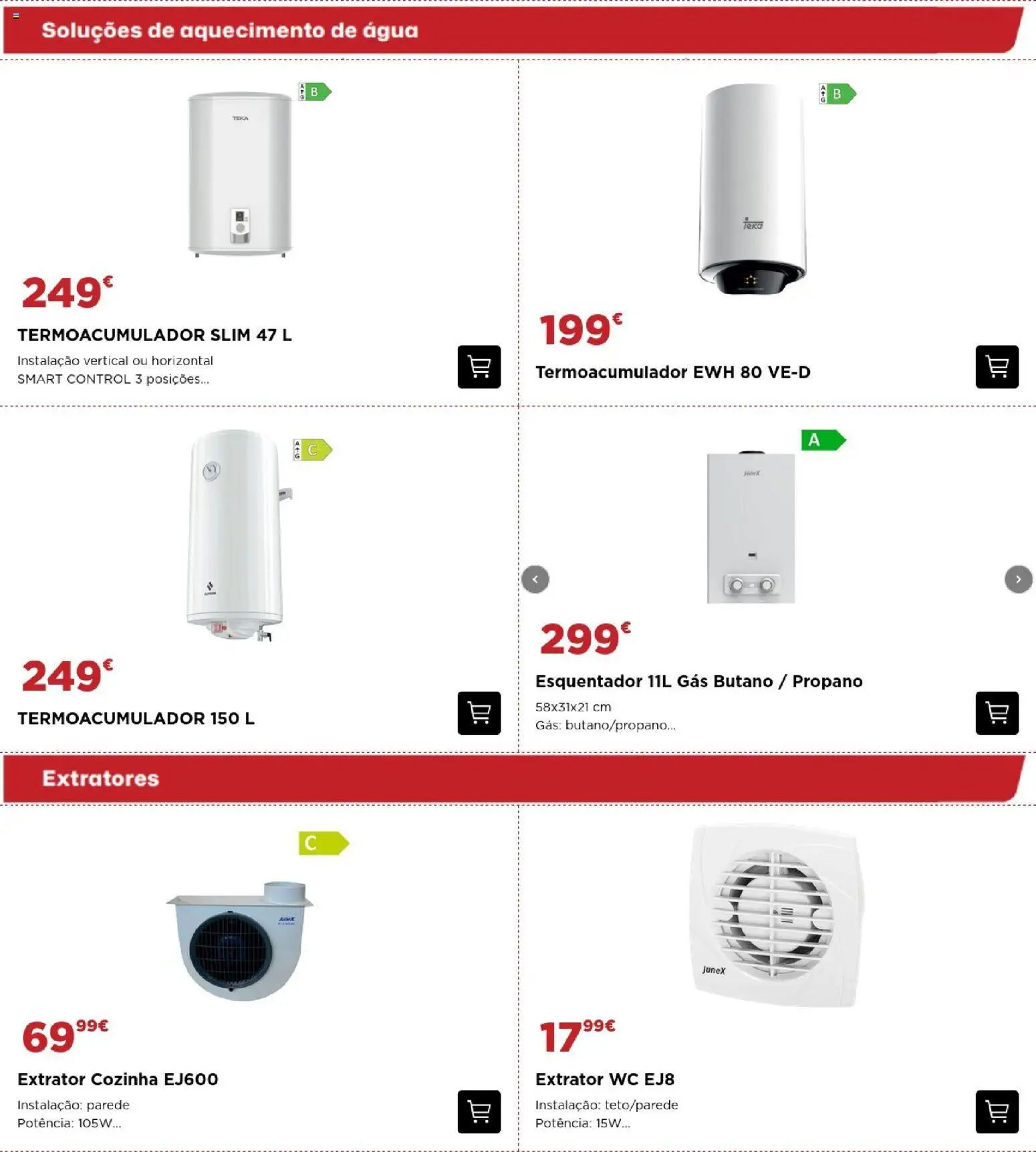 BricoMarché - Catálogo Aquecimento-20p │ válido de 06.11.2025 | Página: 11 | Produtos: Agua