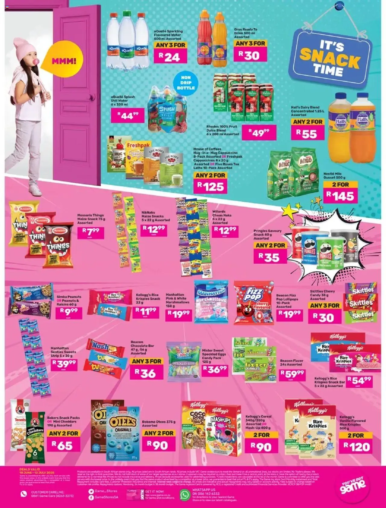 Game - Toys & Treats │ valid from 18.06.2025 | Page: 14 | Products: Vest, Juice, Rice, Raisins