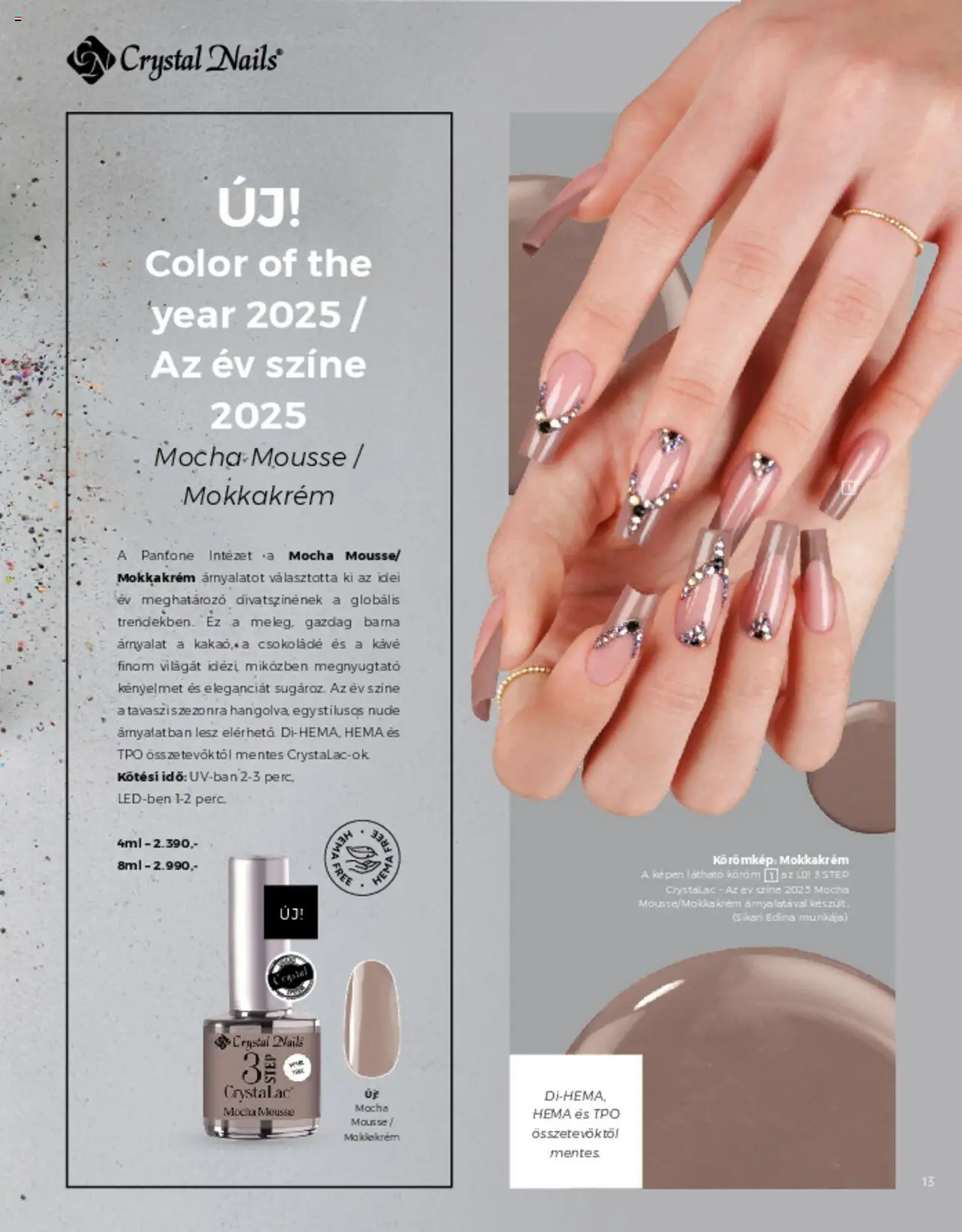 Crystal Nails akciós ujság - amely érvényes a következő dátumtól: 01.03.2025 | Oldal: 13 | Termékek: Kávé, Csokoládé