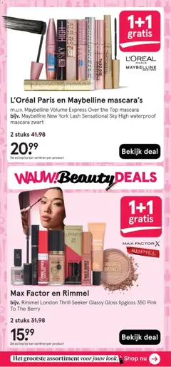 Etos - Folder - Voorbeeld van een folder van Etos, geldig van 16.02.2026 | Pagina: 9 | Producten: Kan, Bronzer, Mascara, Lipgloss