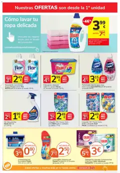 Vista previa Consum folleto válido desde el 23.10.2025 | Página: 14 | Productos: Quitamanchas, Detergente, Detergente líquido, Plancha