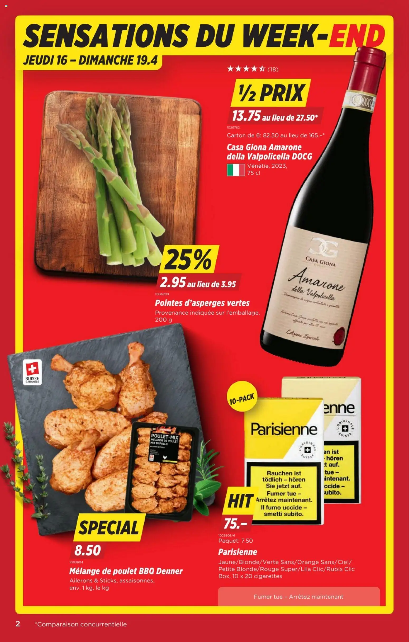 Denner aktionen FR – gültig ab 16.04.2026 | Seite: 2